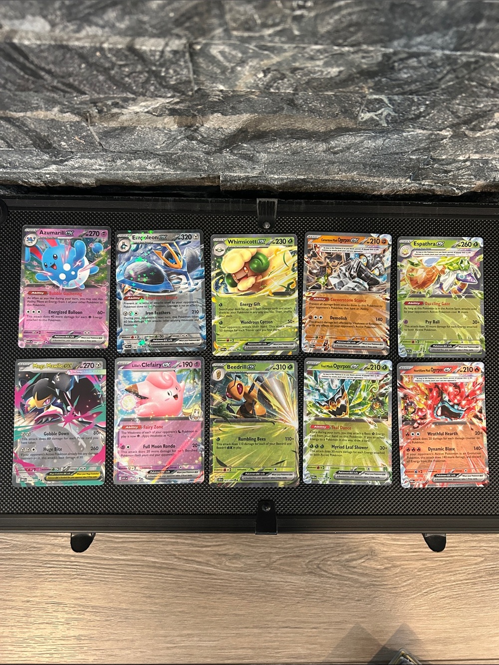 Pokemon TCG Lot of 10 EX Rare Holo Cards from Random Sets M/NM